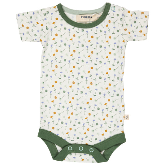 Body in Cotone Biologico - Fiorellini