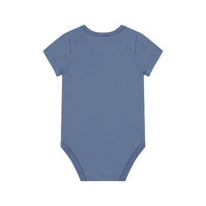 Box 3 pz - Body manica corta in Bamboo e Cotone Bianco/Verde/Blu