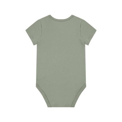 Box 3 pz - Body manica corta in Bamboo e Cotone Bianco/Verde/Blu
