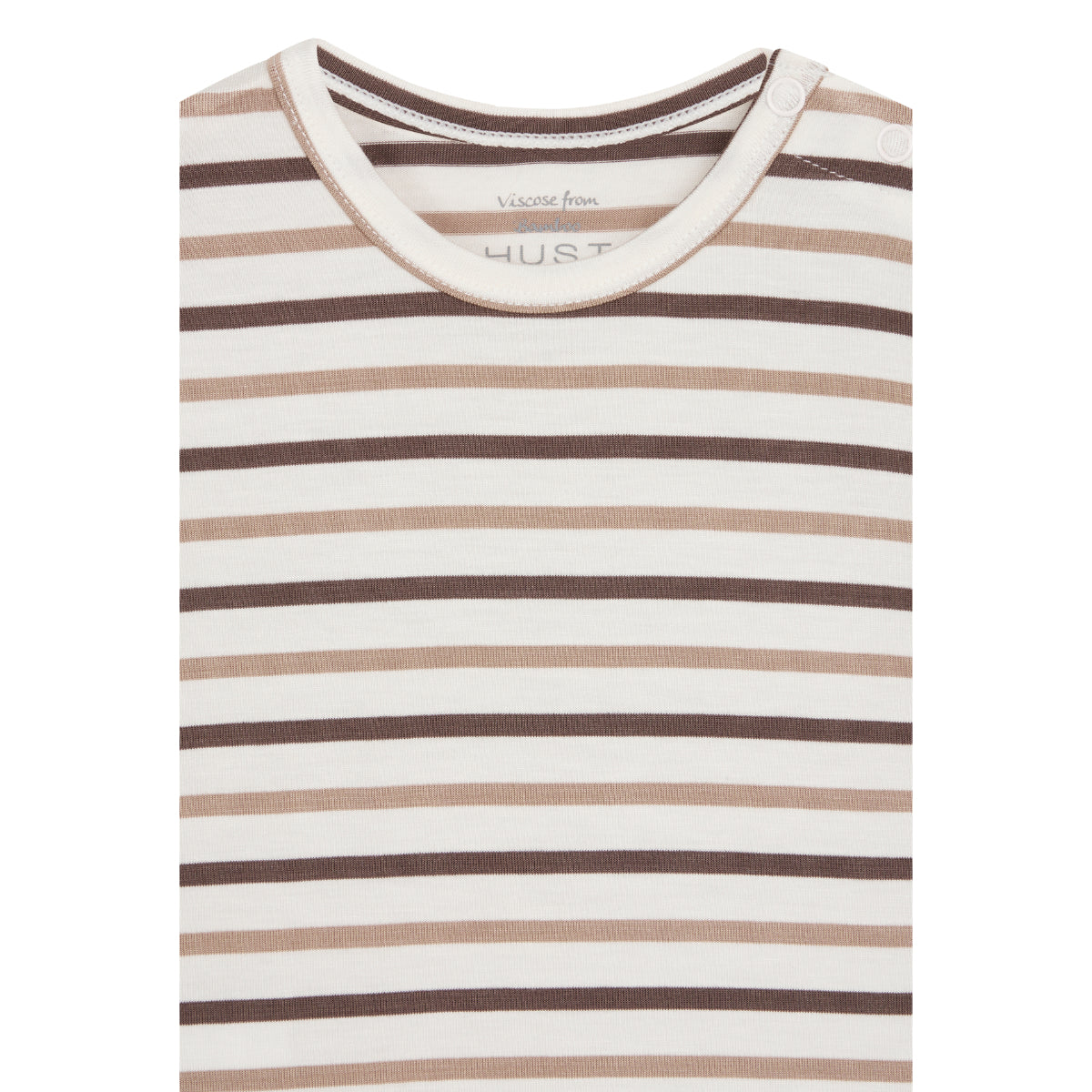 Body Bamboo - Righe Noce