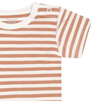 Body Bamboo - Righe Rame