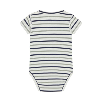 Body Bamboo - Righe Blu