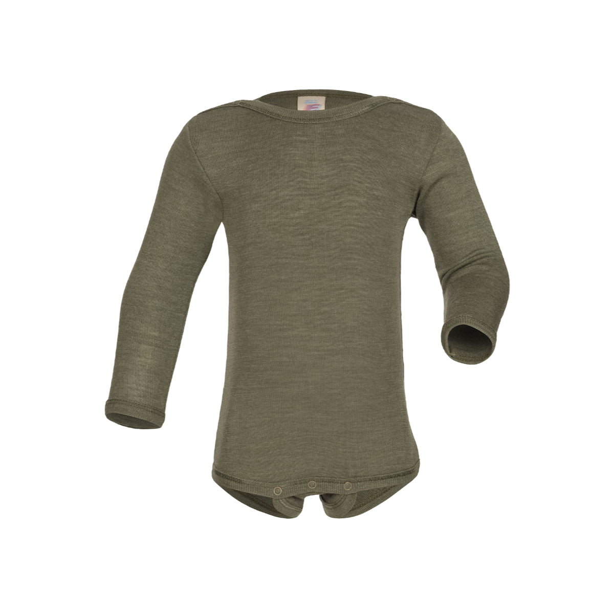 Body manica lunga lana seta - Scollo con bottoni - Colori Vari