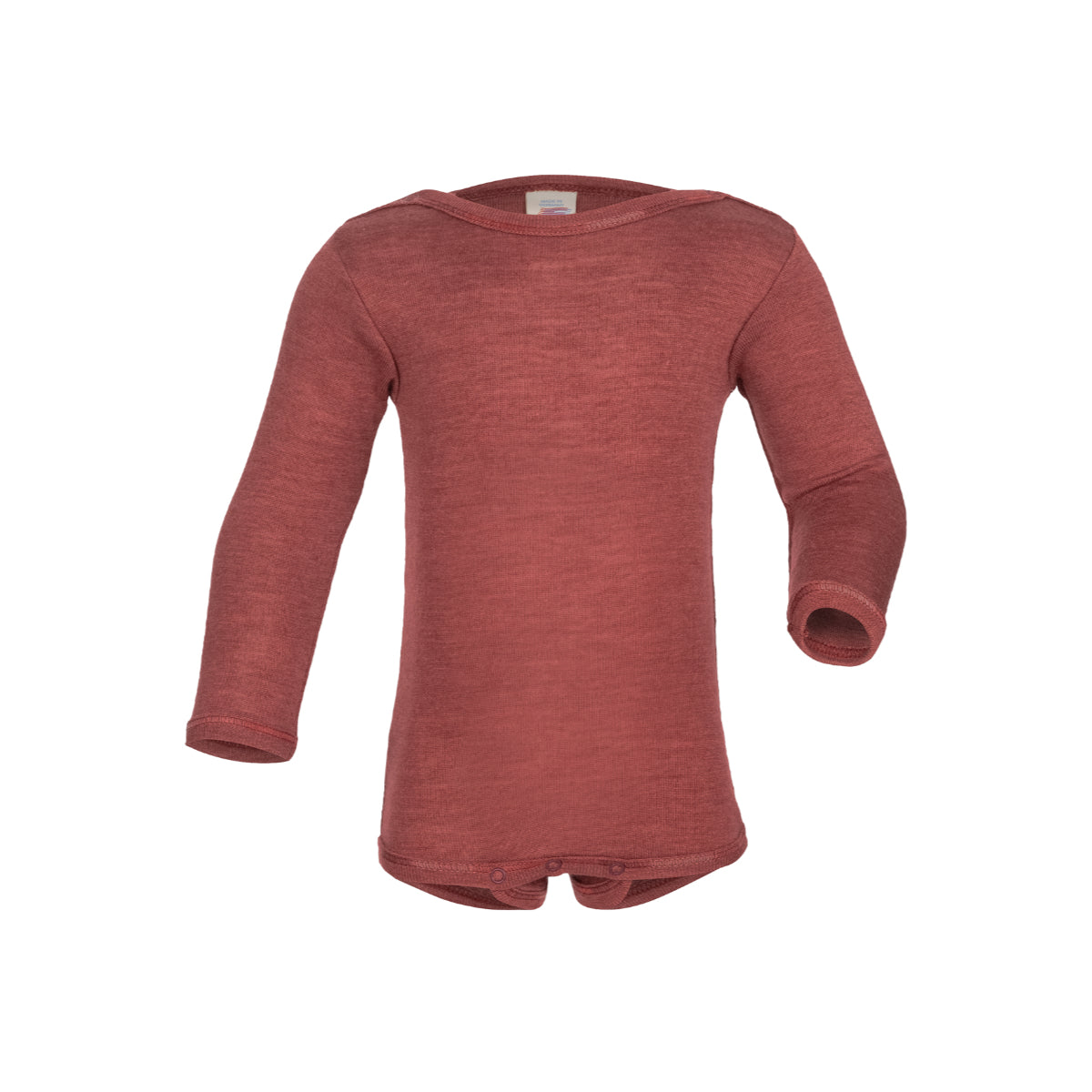 Body manica lunga lana seta - Scollo con bottoni - Colori Vari
