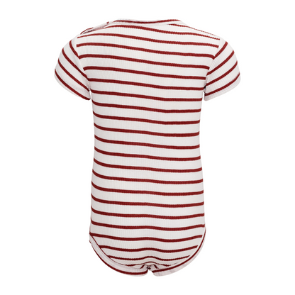 Body manica corta Seta e Cotone - Righe - Colori Vari
