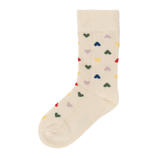 Calzini bamboo - Cuori - Colori vari
