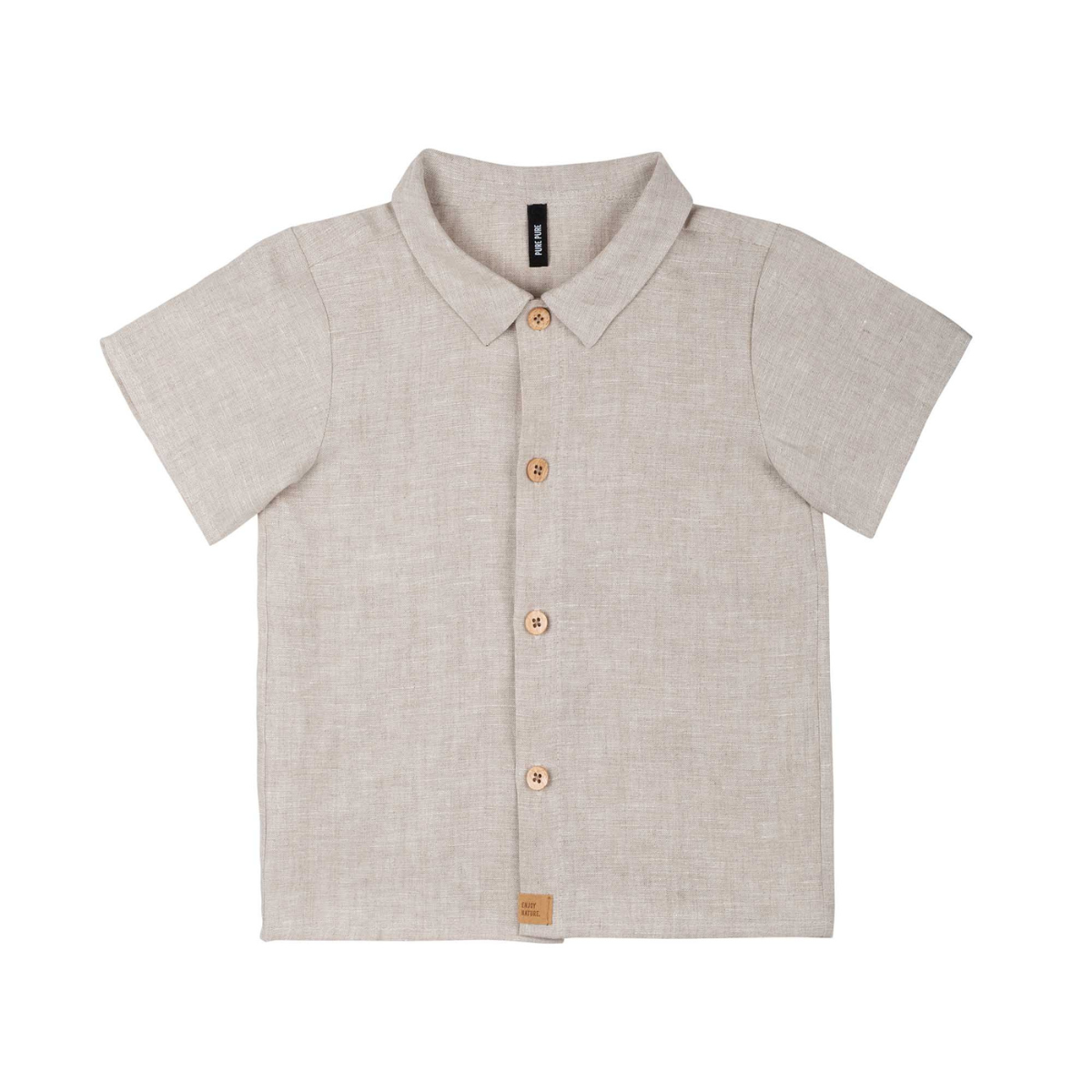 Camicia 100% Lino - Beige