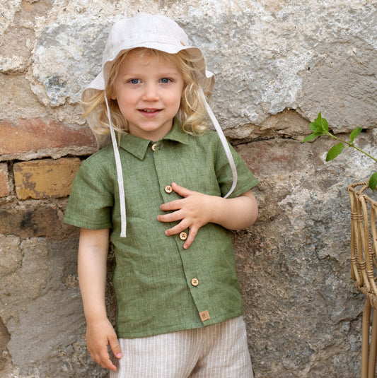 Camicia 100% Lino - Bosco