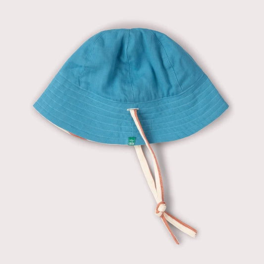 Cappello in Cotone Biologico reversibile - Vintage Stripe