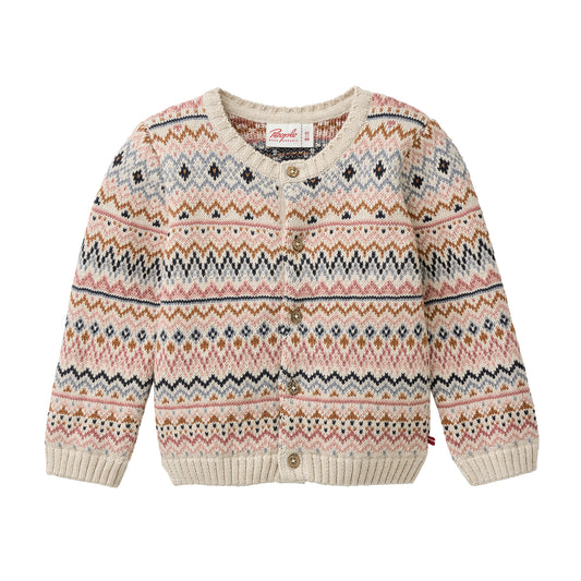 Cardigan in Cotone Biologico - Norvegese