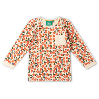 Set 2 pezzi in Cotone Biologico - Fiori