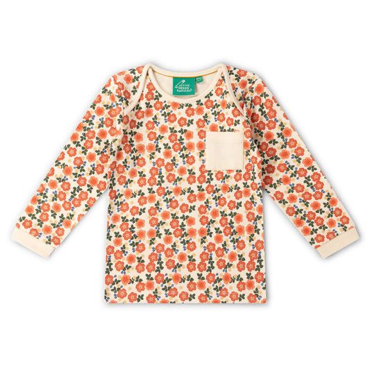 Set 2 pezzi in Cotone Biologico - Fiori