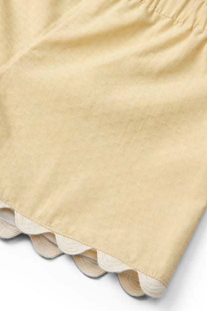 Completo in Cotone Biologico - Giallo pastello