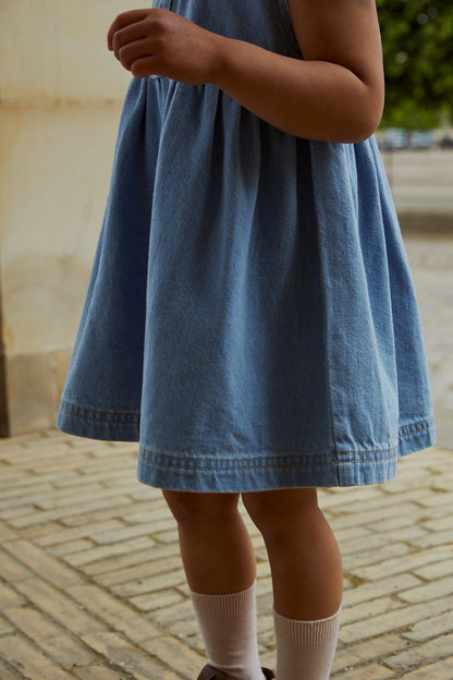 Abito in Denim Biologico