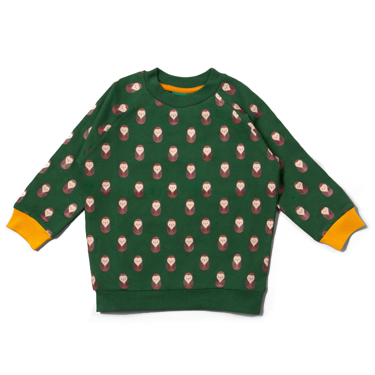 Felpa in Cotone Biologico - Gufi