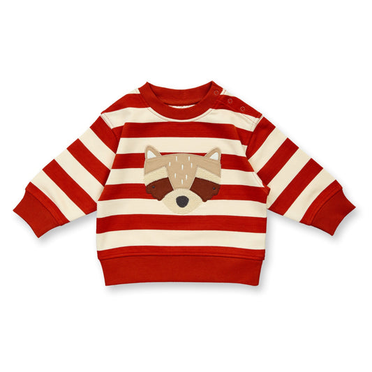 Felpa in Cotone Biologico Woodland - Terracotta