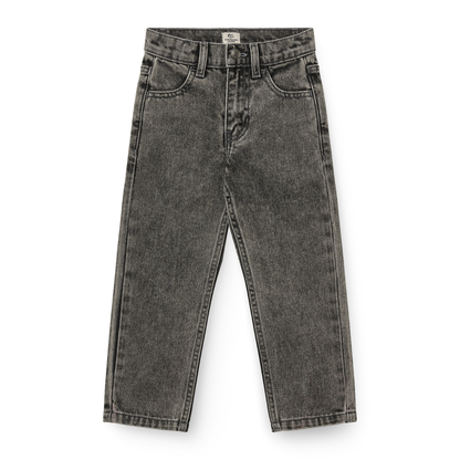 Jeans in Cotone Biologico - Grigio