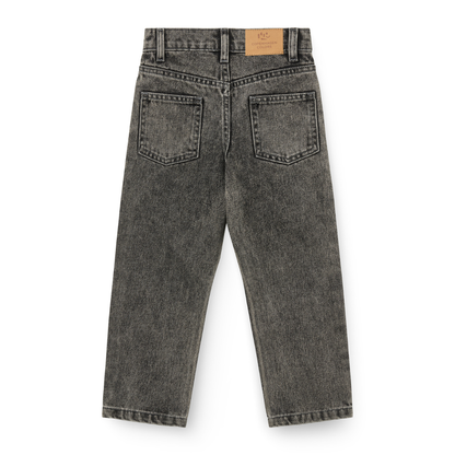Jeans in Cotone Biologico - Grigio
