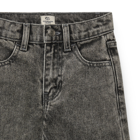 Jeans in Cotone Biologico - Grigio