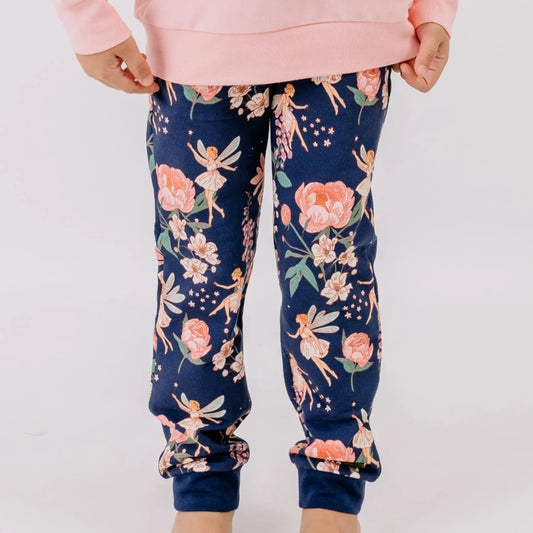 Pantaloni in Cotone Biologico - Fairies and Flowers
