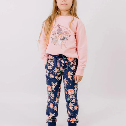 Pantaloni in Cotone Biologico - Fairies and Flowers