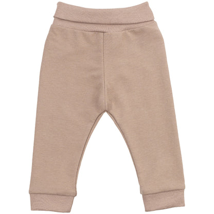 Leggings felpati in Cotone Biologico - Taupe