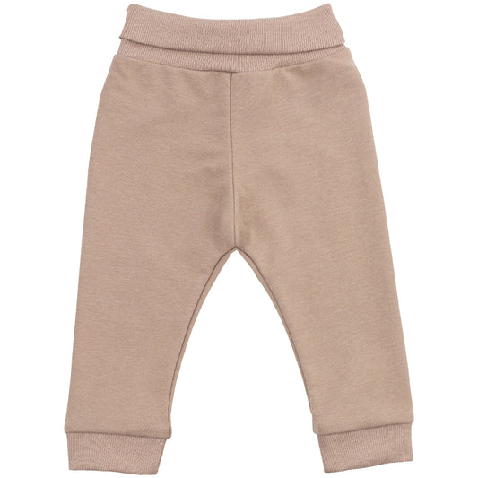 Leggings felpati in Cotone Biologico - Taupe