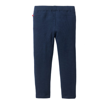Pantaloni leggings in cotone biologico - Blu