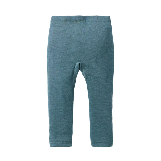 Leggings in lana seta - Ottanio