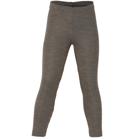 Leggings in lana seta Noce
