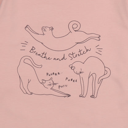 Maglia a maniche lunghe in Cotone Biologico - Gatti