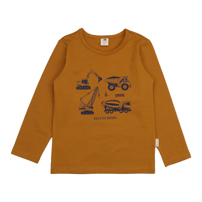 Maglia a maniche lunghe in Cotone Biologico - Cantiere