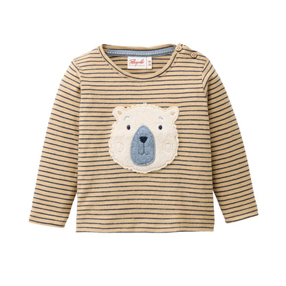 Maglia a manica lunga in Cotone Biologico - Orsetto