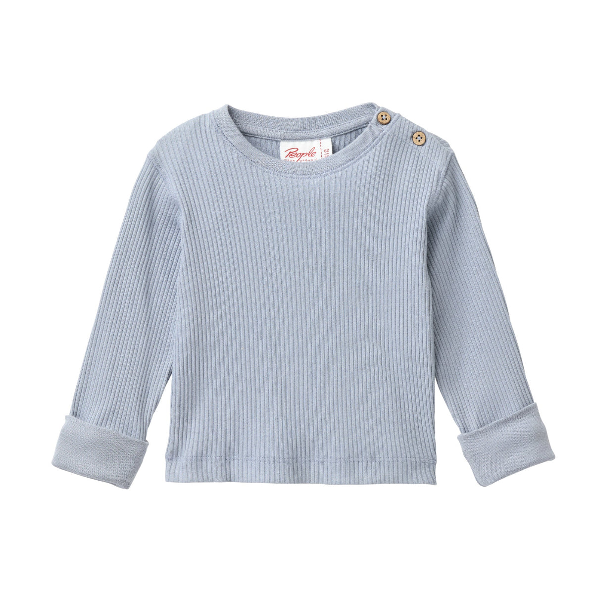 Maglia a costine in Cotone Biologico - Carta da Zucchero