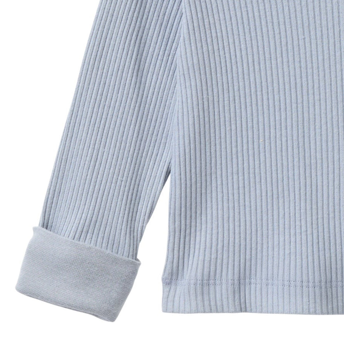 Maglia a costine in Cotone Biologico - Carta da Zucchero