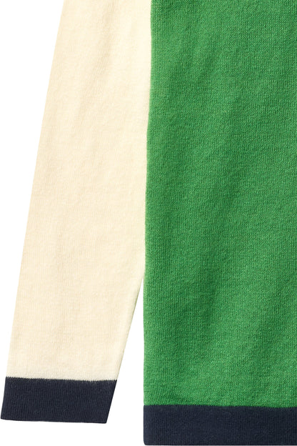 Maglioncino estivo in Cotone Biologico - Verde