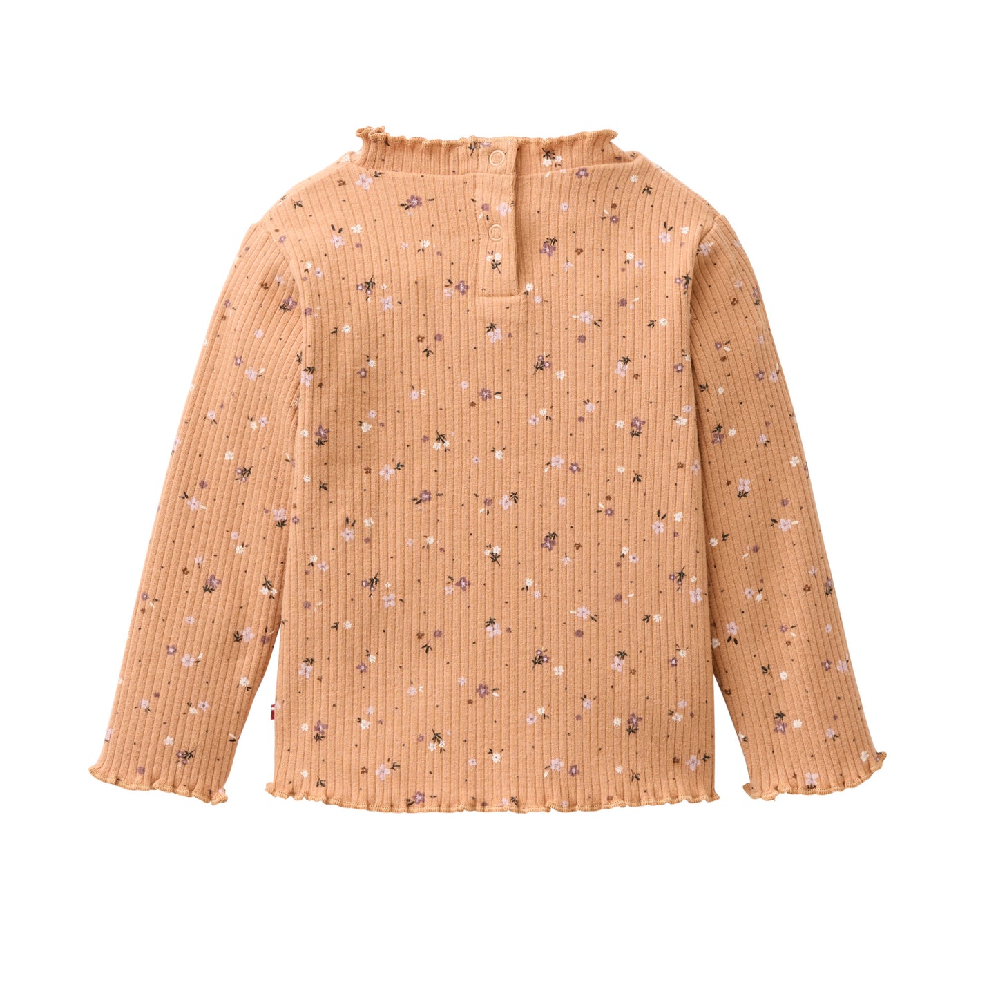Maglia a manica lunga in Cotone Biologico - Caramello