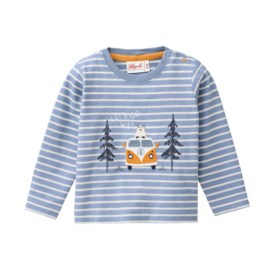 Maglia a manica lunga in Cotone Biologico - Wild