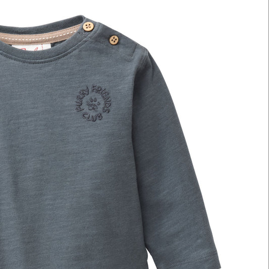 Maglia in Cotone Biologico - Fumo