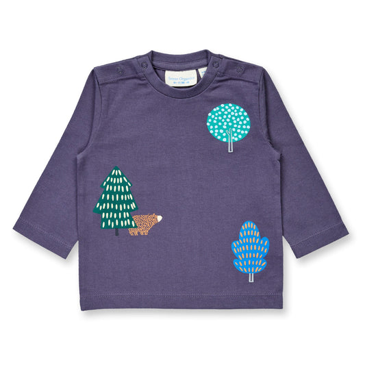 Maglia in Cotone Biologico Woodland - Navy