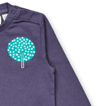 Maglia in Cotone Biologico Woodland - Navy