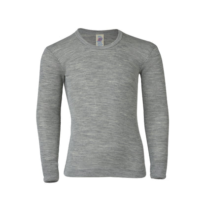 Maglia manica lunga Lana Seta - Colori Vari