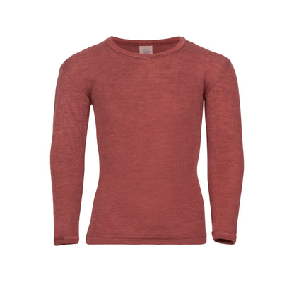 Maglia manica lunga Lana Seta - Colori Vari