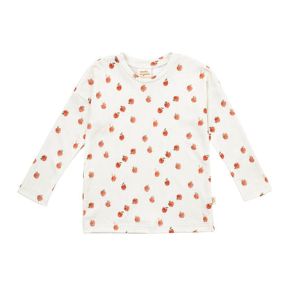 Maglia manica lunga in Cotone Biologico - Mele