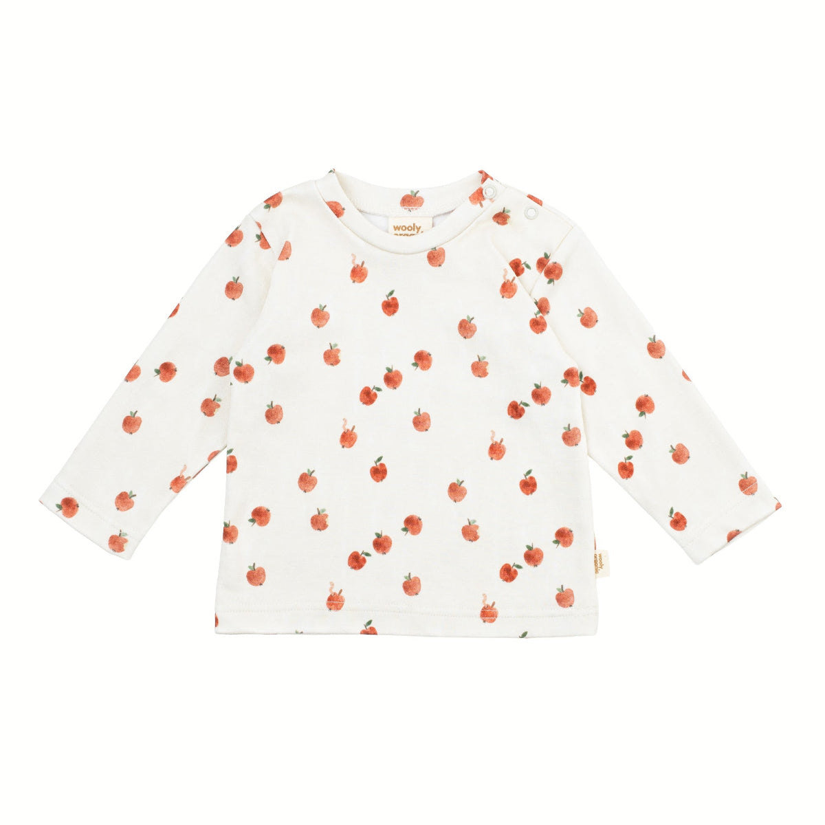 Maglia manica lunga in Cotone Biologico - Mele