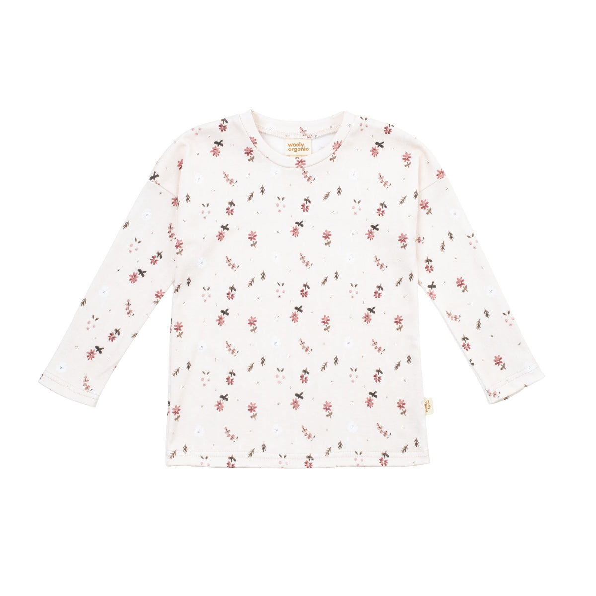 Maglia manica lunga in Cotone Biologico - Nordic Flora