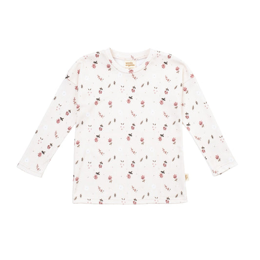 Maglia manica lunga in Cotone Biologico - Nordic Flora