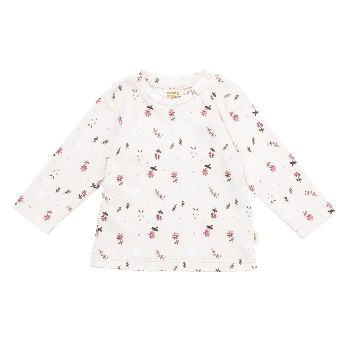 Maglia manica lunga in Cotone Biologico - Nordic Flora