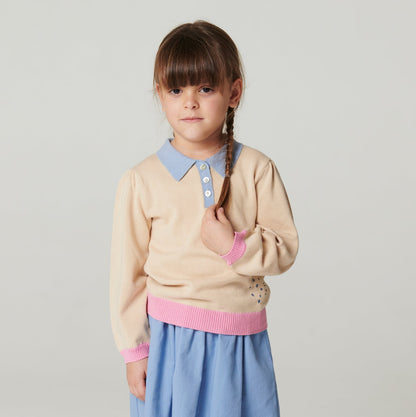 Maglioncino in Cotone Biologico Polo
