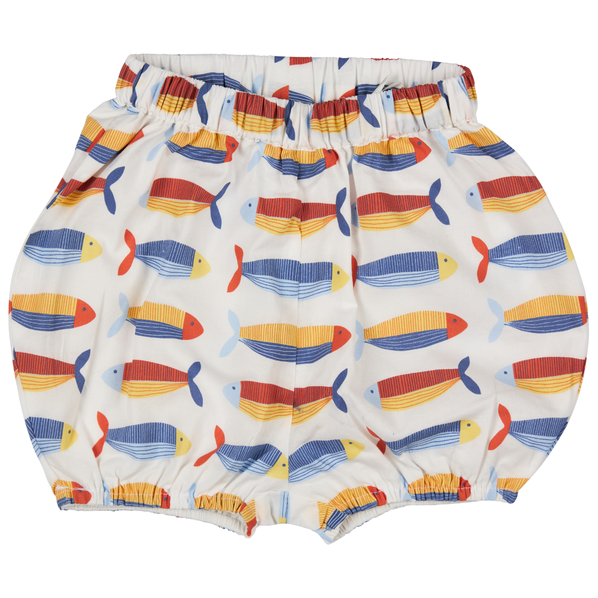 Shorts in Cotone Biologico - Sardine